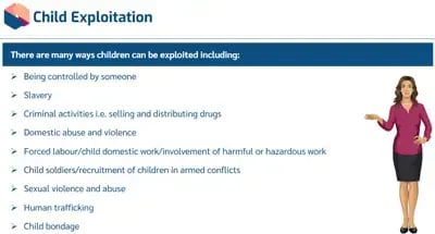 Child Exploitation how they can be exploited