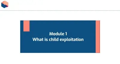 Child Exploitation module 1