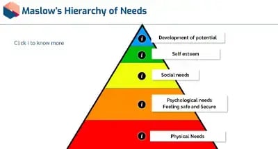 Disability Awareness Maslows hierarchy of needs