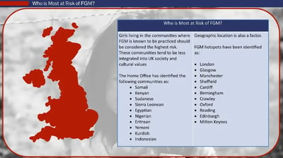 FGM high risk areas