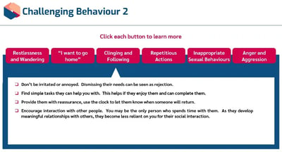 Learning Disabilities challenging behaviour
