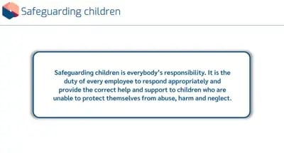 Safeguarding of Children in Education Level 1 safeguarding definition