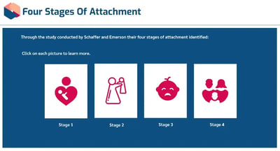 Safeguarding of Children in Education Level 3 four stages of attachment