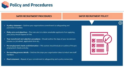 Safer Recruitment in Education Policy and Procedures