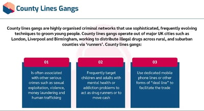 Serious Youth Violence County Line Gangs