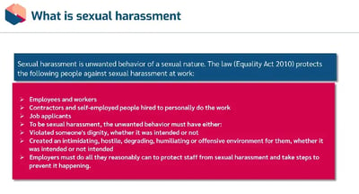 What is sexual harassment_